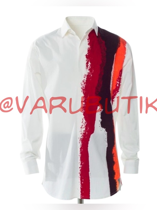Dior Other - dior homme ss17 blood / paint splatter dress shirt size 41